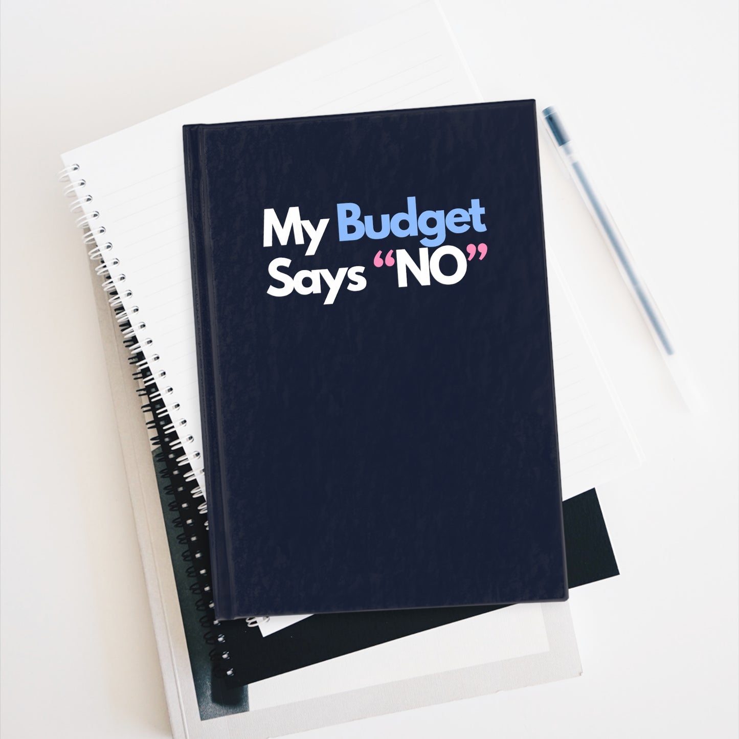 "My Budget Says 'No'" Journal