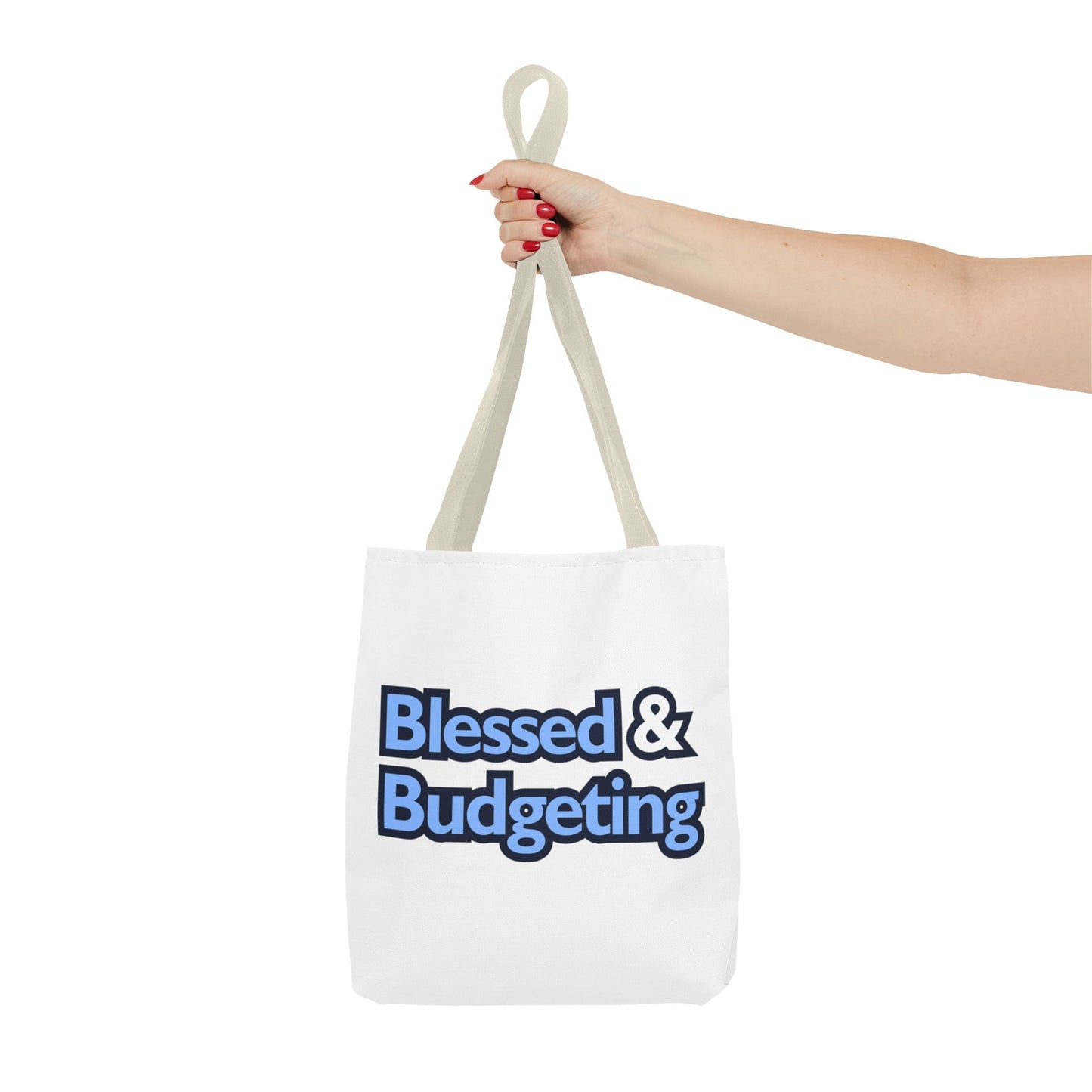 Blessed & Budgeting Tote Bag