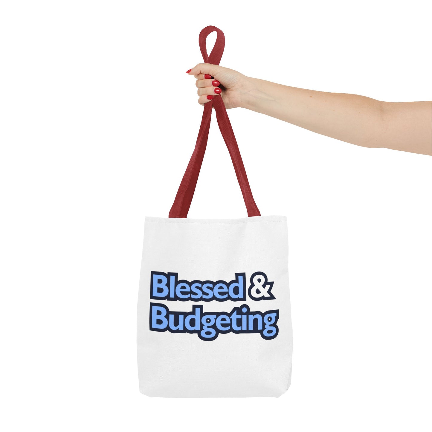 Blessed & Budgeting Tote Bag
