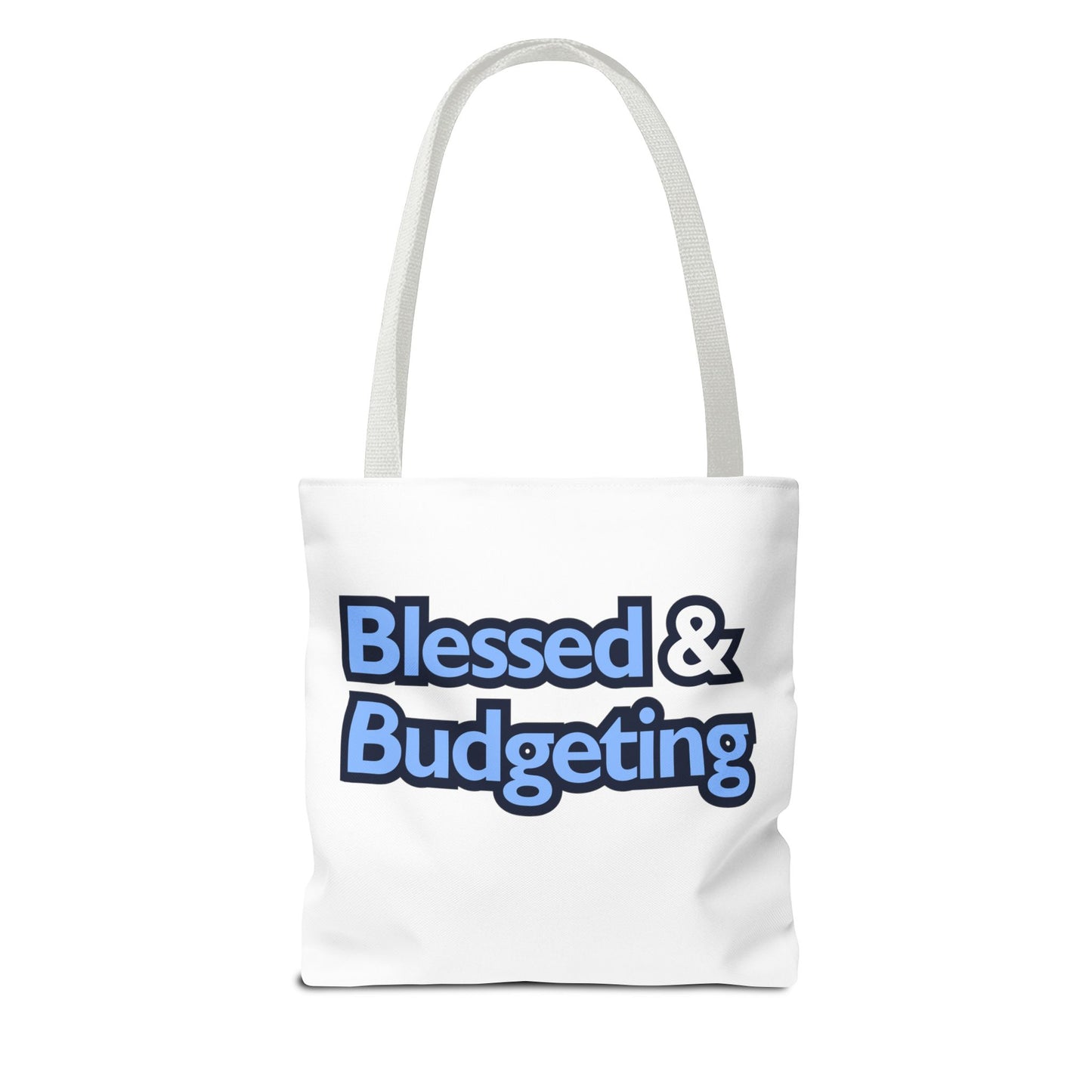 Blessed & Budgeting Tote Bag