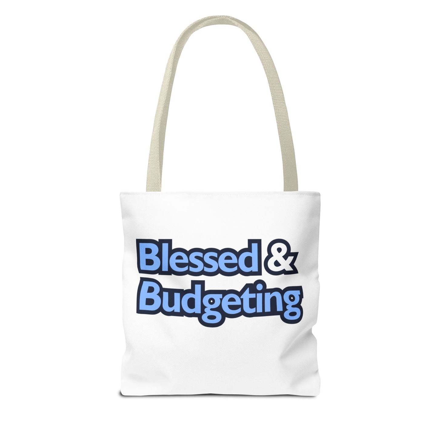 Blessed & Budgeting Tote Bag