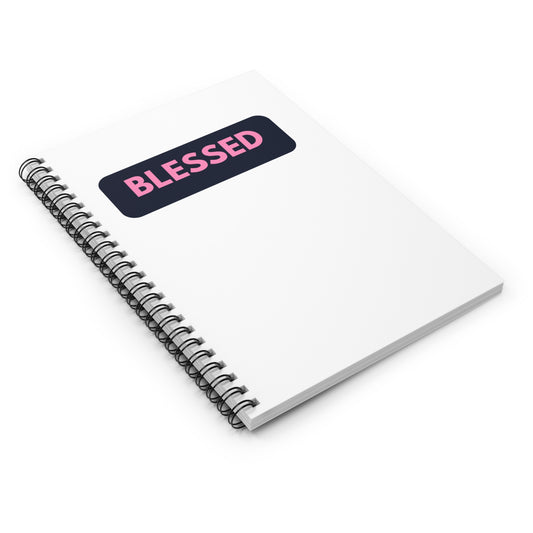 Blessed Spiral Notebook - Ruled Line